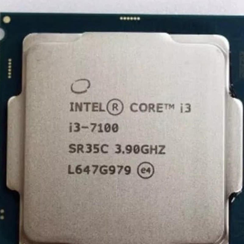 Intel Processor Core I3 7100 Tray &amp; Fan Socket 1151