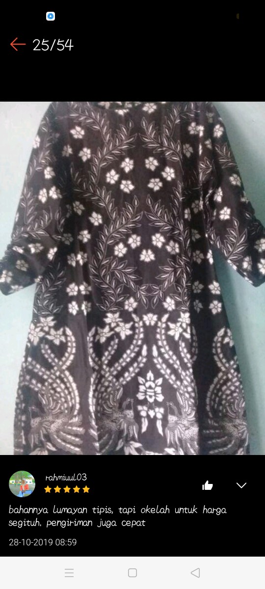 Kemeja Tunik Batik