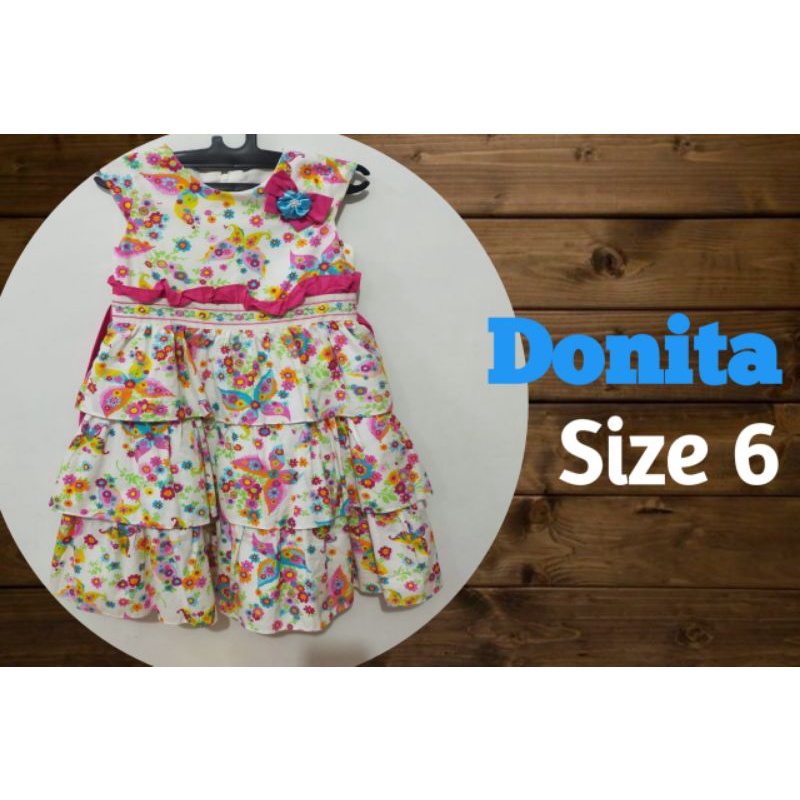 Donita dress anak perempuan