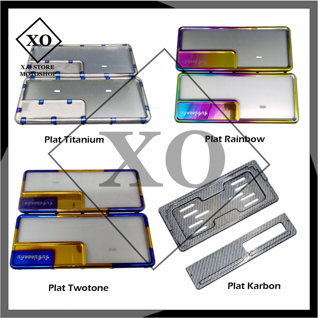 bingkai Binkai plat nomor cover plat nomor tempat plat nomor variasi dudukkan plat nomor variasi pla