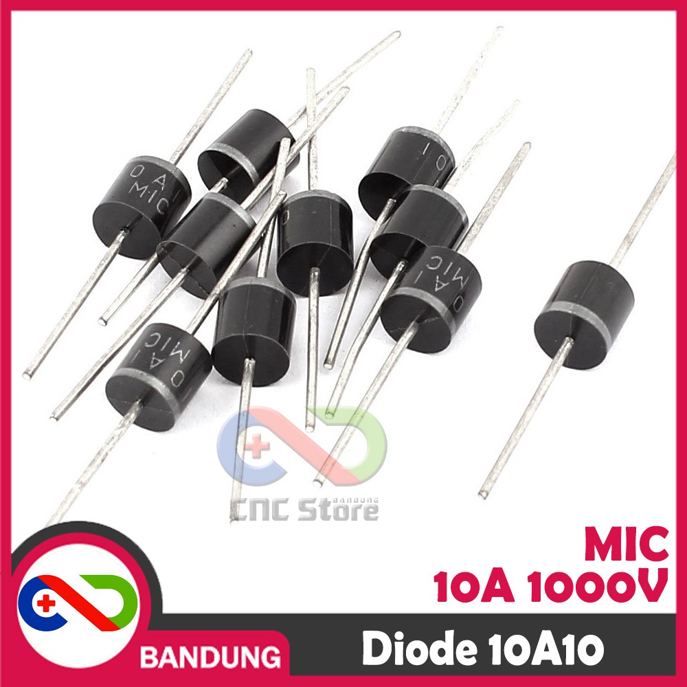 10A10 R6 AXIAL 10A 1000V RECTIFIER DIODE DIODA