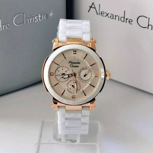 Jam tangan Alexandre Christie ladies ac 2517 elegant