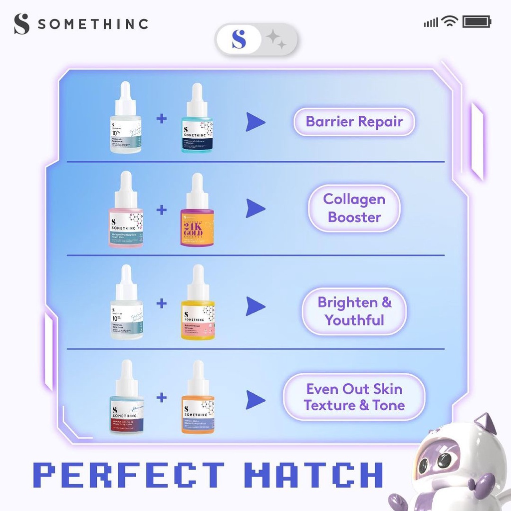 SOMETHINC SERUM NIACINAMIDE 5% | HYALURONIC B5 | BAKUCHIOL | AHA BHA | RETINOL | CERAMIC SOMETHINK