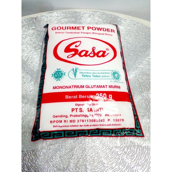 

Sasa 250gr penyedab