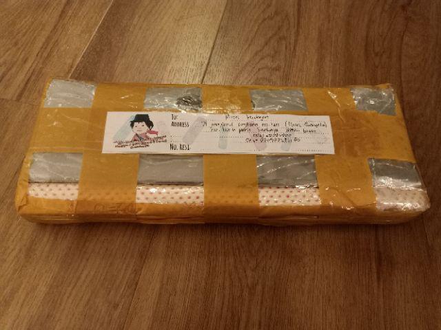 Promo Isi 100 Lembar - Kantong Plastik Motif Kresek 35×45 Cm - Plastik Packing Online Shop - Kresek