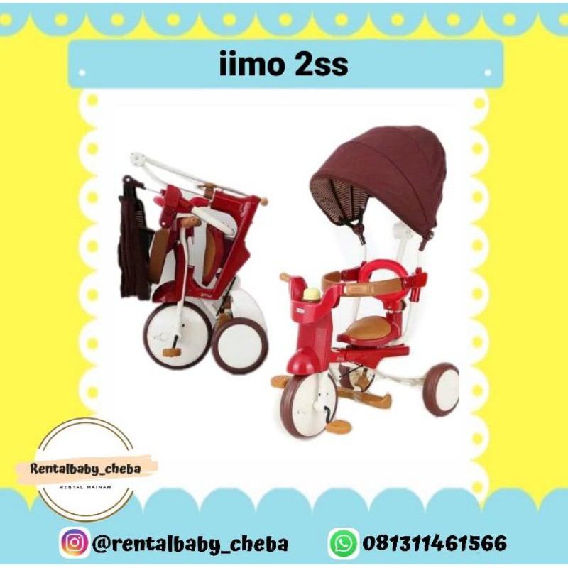Sepeda iimo 2ss / sepeda lipat bayi BACA DESKRIPSI