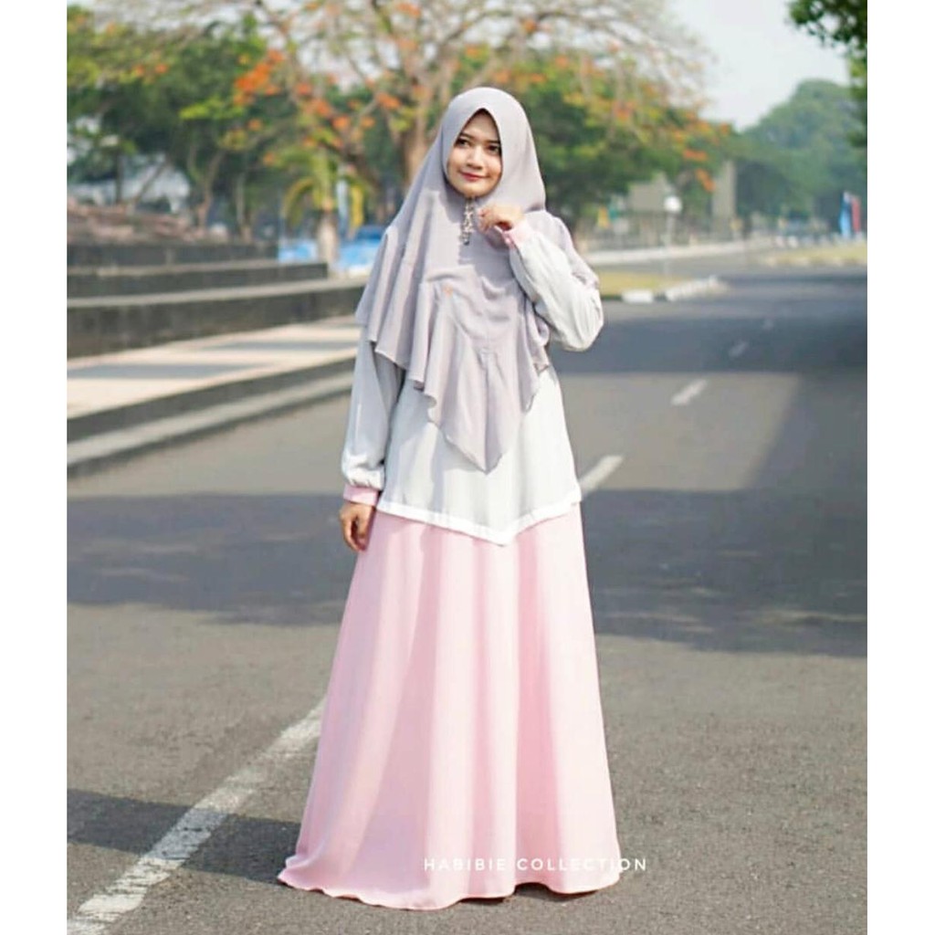 DRESS FASHION MUSLIM WANITA - NAZWA DRESS