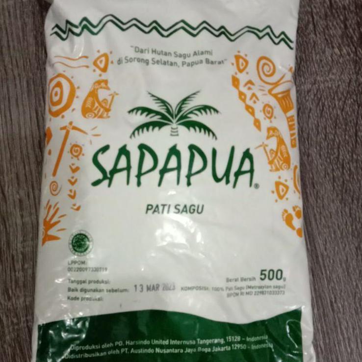 

FZE Sapapua (Sagu Papua)asli dari Papua harga untuk 1kg BM46 46-JJ