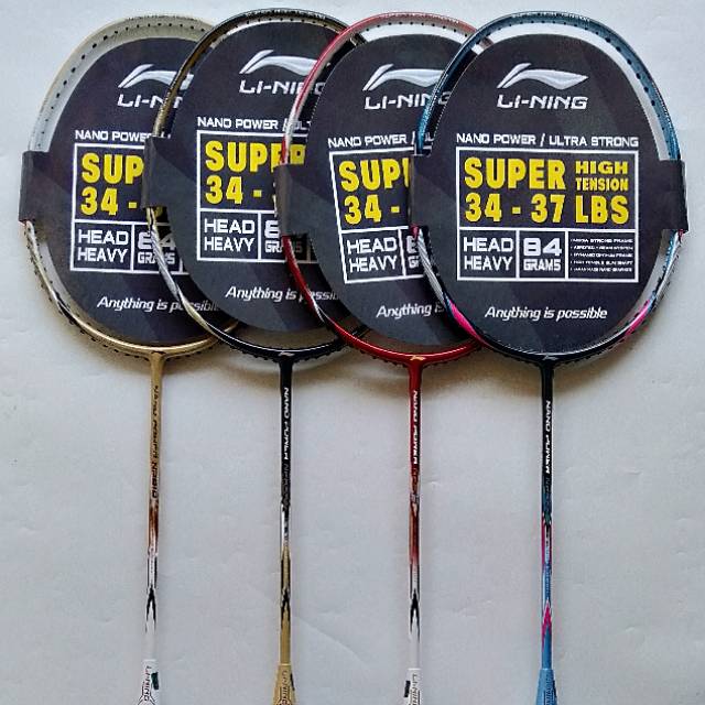 37 LBS - Raket Badminton LiNing NANO POWER NP818 819 828 829 Full Bonus ALL ORIGINAL Li-Ning