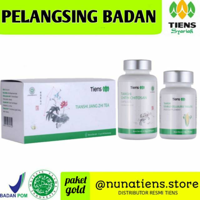 TIENS PELANGSING BADAN AMPUH | TEH & SUPLEMEN PELANGSING