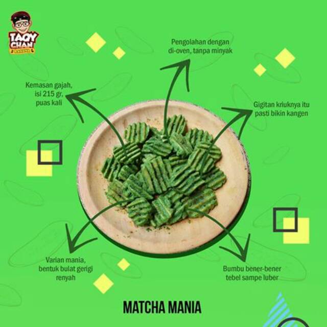 

Taqychan banana mini matcha mania