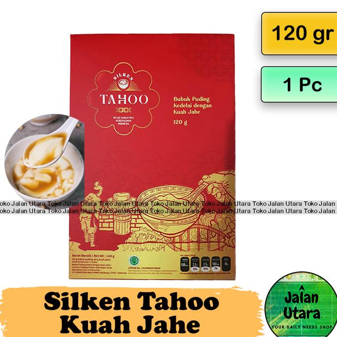 

Silken Tahoo Kuah Jahe 120gr - Kembang / Wedang Tahu Instant - JLU TERLARIS TERPERCAYA ORIGINAL