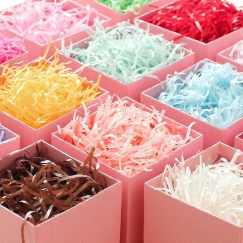 

[500 gram] Kertas Serut Paper Shredded Untuk Isian Gift Box