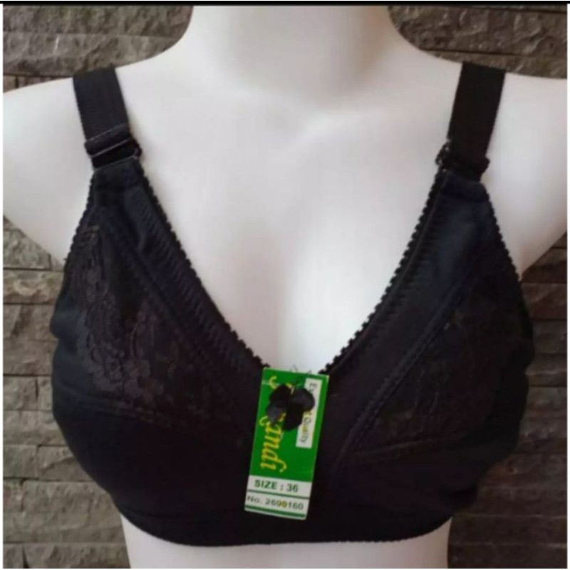 BH TALI BESAR//BH SRIKANDI KHUSUS WARNA HITAM