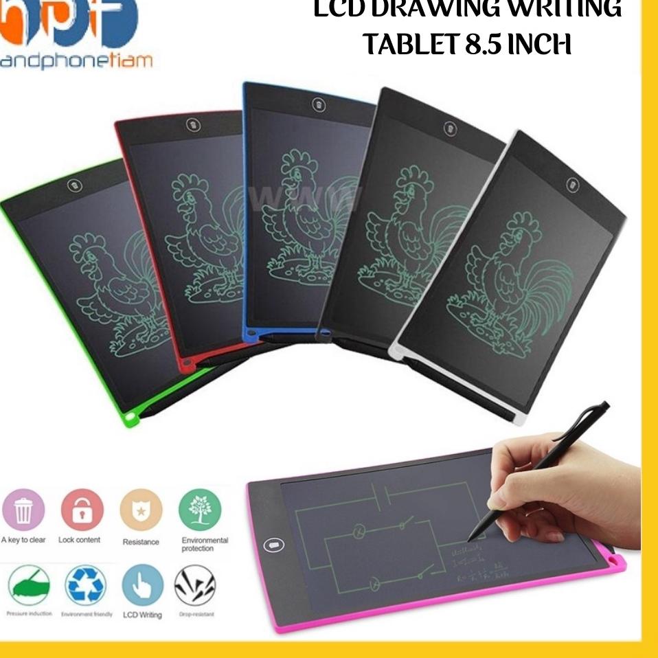 

NOI LCD Drawing Writing Tablet 8.5 Inch / Papan Tulis LCD Gambar Untuk Anak Dan Dewasa [iy -504]