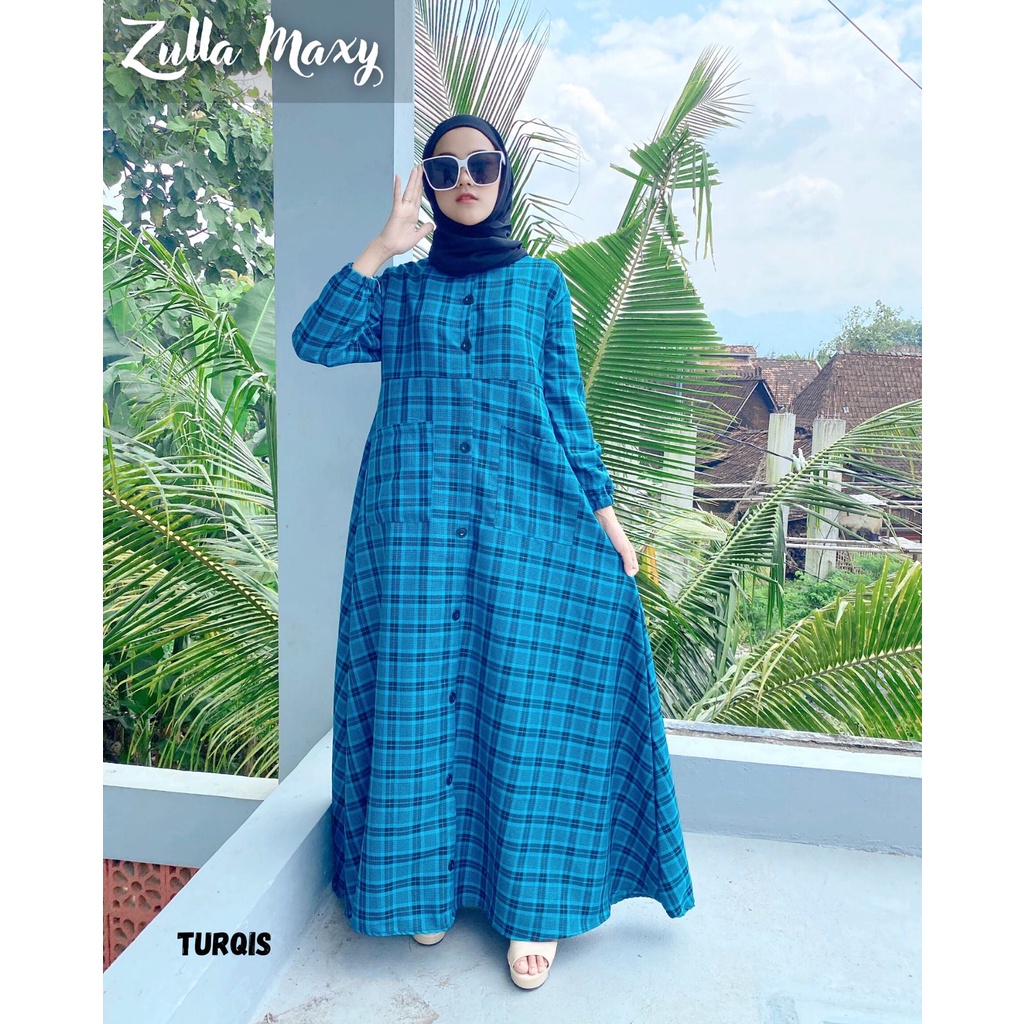 Gamis Zulla Maxi Semiwoll