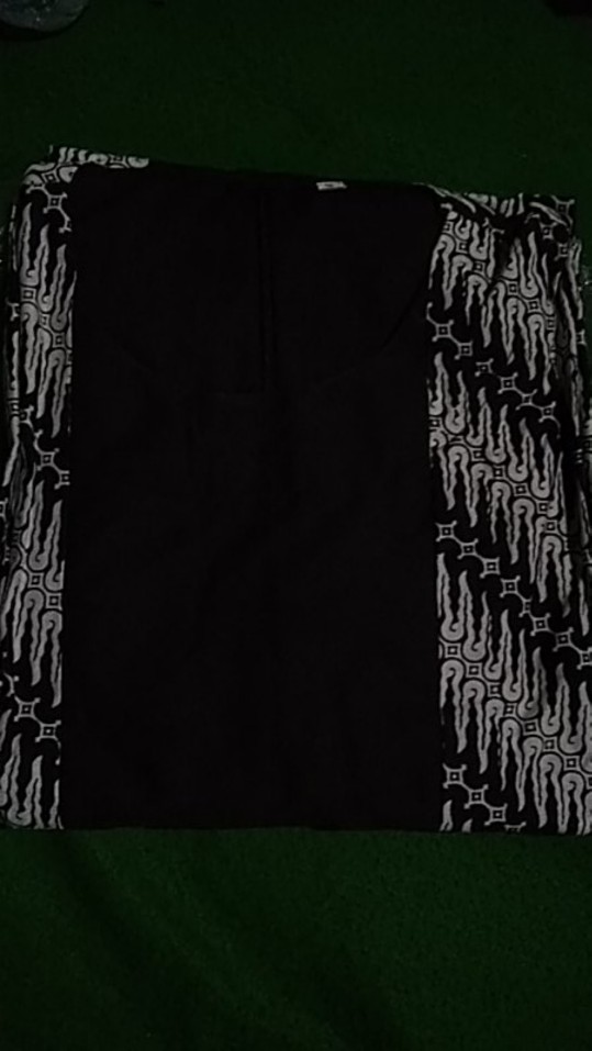 Gamis Batik Kombinasi Terbaru S, M, L, Xl