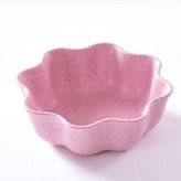 AGB - APM 200 - Piring Bumbu Kecap - Piring Mini - Piring Saus - Piring Kecil - Piring Sambal / Cabe-PINK FLOWER