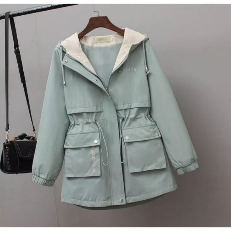 COD Parka Hoodie Parka wanita Hoodie wanita Korean style wanita My