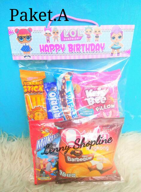 Paket Snack Ulang Tahun/Goodie Bag Ultah-1