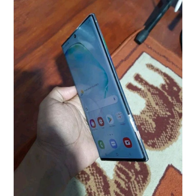 Handphone Hp Samsung Galaxy Note 10 Plus Ram 12gb Internal 256gb Second