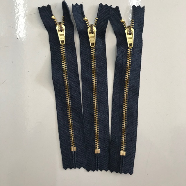 Resleting ykk untuk celana jeans 10 cm, 12,5 cm & 15 cm , 17,5 cm