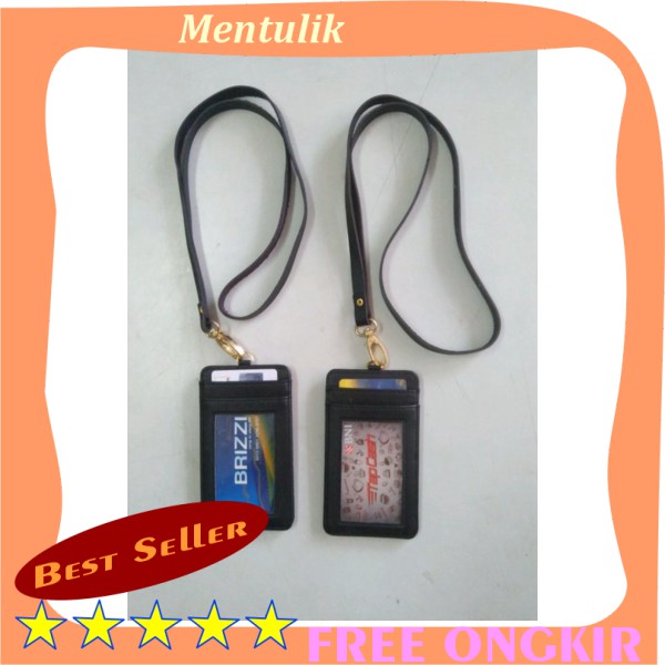 

HOT PROMO !!! Dompet ID Card Holder Warna Kulit Asli
