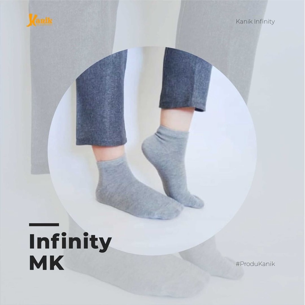 Kaos Kaki Sport Kanik Infinity Mix Mata Kaki dan Ankle by Kanik