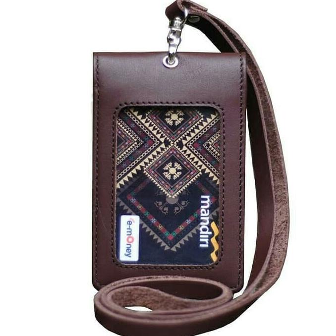 

[[COD]] holder id card genuine leather ( tempat kartu kulit asli ada magnet) TERBARU Kode 771