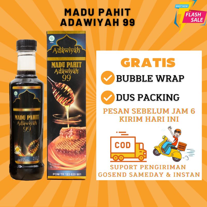 madu adawiyah 99 insulin madu pahit original tanpa efek samping