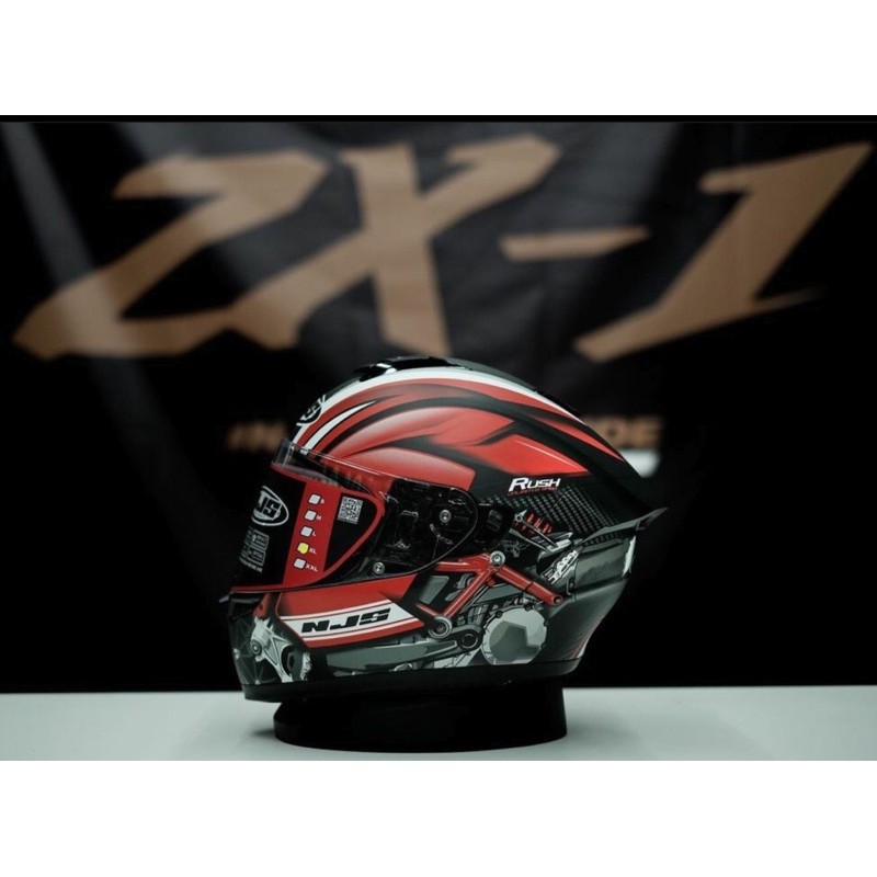 Helm Fullface NJS ZX-1 Viral