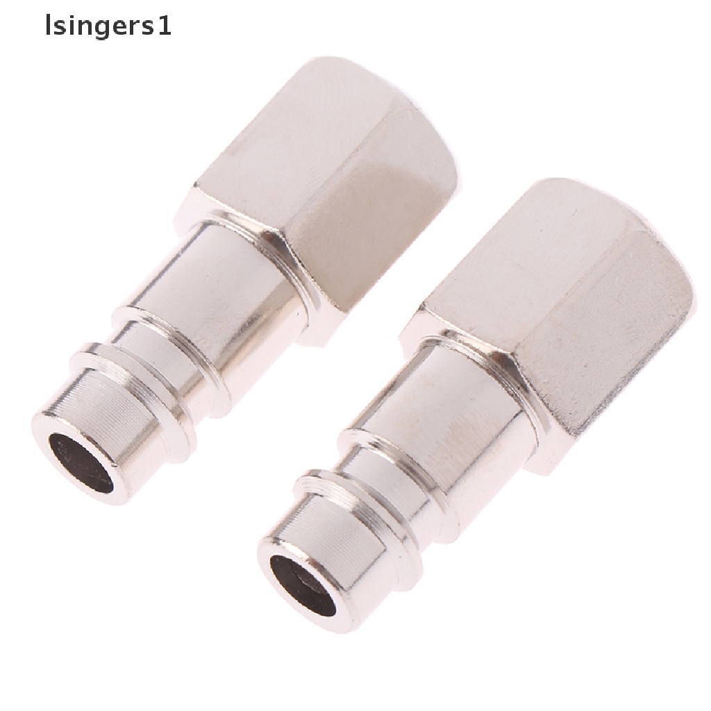 (lsingers1) 5pcs Konektor Kompresor Udara 1 / 4 &quot;bsp femal / male quick release