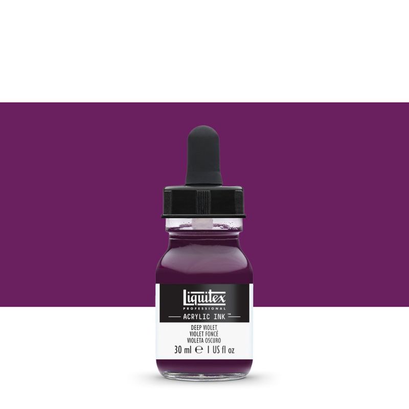 

ACRYLIC INK 30 ML DEEP VIOLET LIQUITEX PROFESSIONAL
