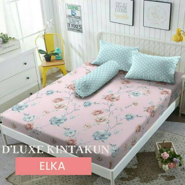  Sprei  Kintakun Dluxe Queen 160x200 Shopee Indonesia