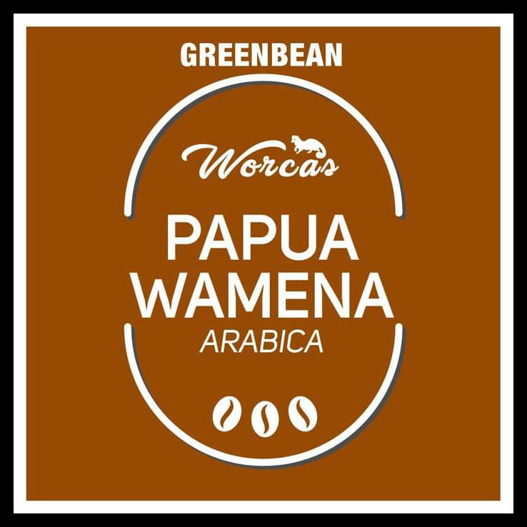 

0J4Q PAPUA WAMENA ARABICA GREEN BEAN 1KG (BIJI KOPI MENTAH) TMXU