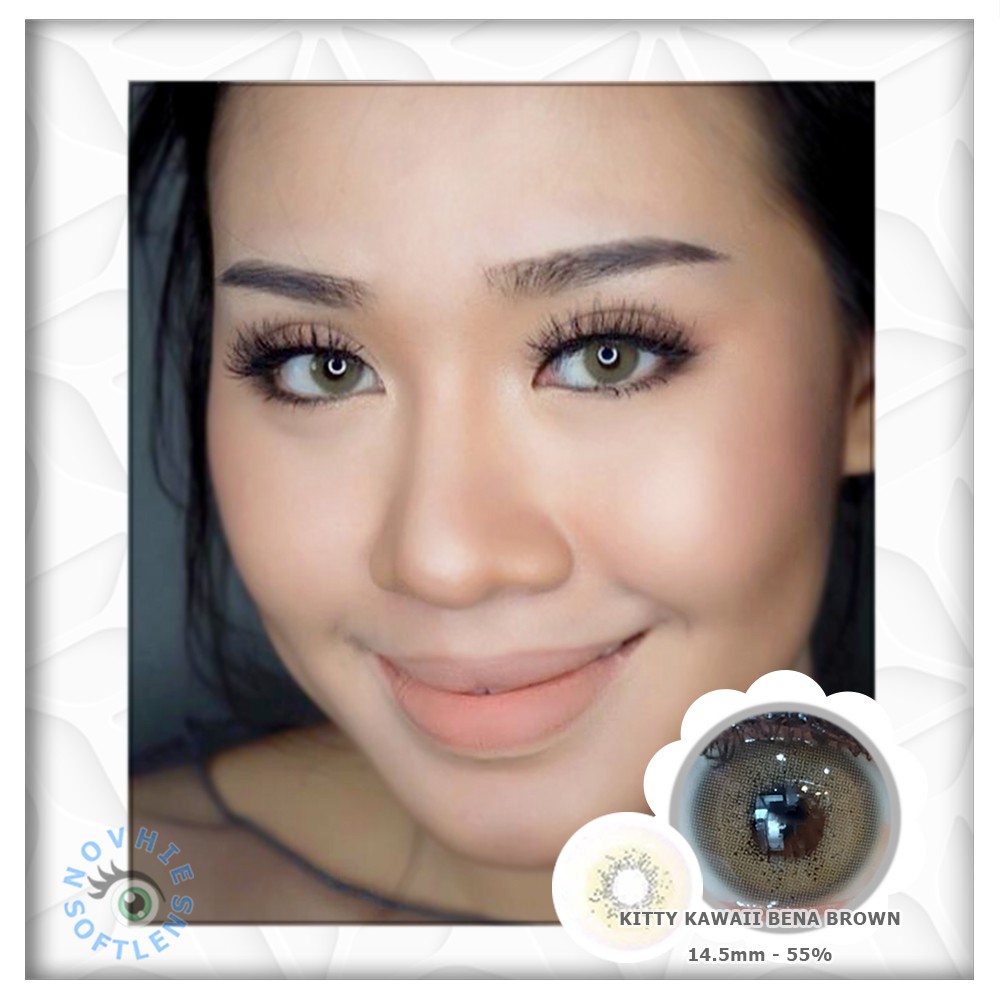 

SOFTLENS KITTY KAWAII BENA BROWN