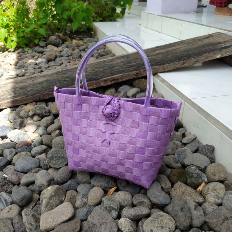 (S Type A) Tas Wanita/ Tas Souvenir/ Tas Belanja/ Tas Selempang/ Tas Anyaman