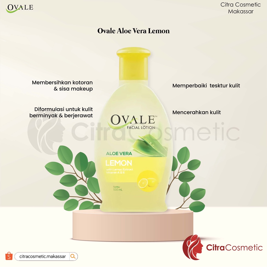 Ovale Facial Lotion 100 Ml