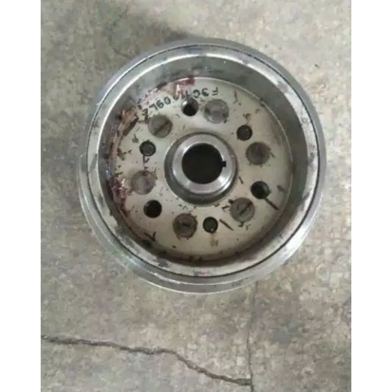 MAGHNET SPUL ROTOR FLYWHELL YAMAHA VIXION OLD KODE PART 3C1 Original Lepasan Motor