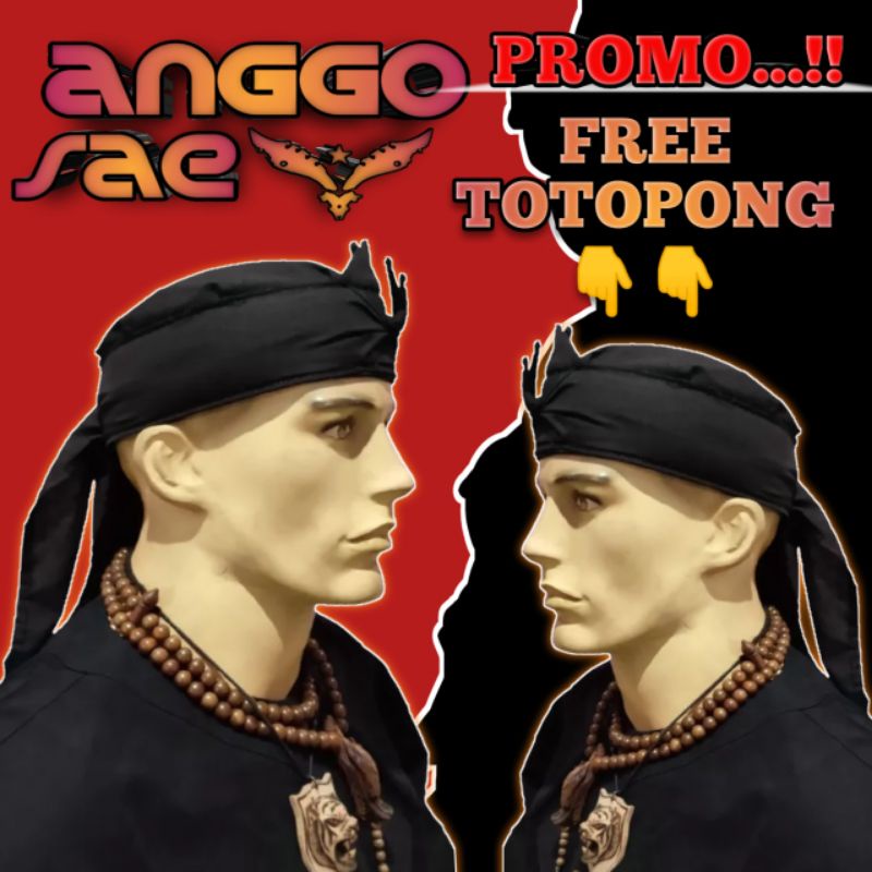 Stelan Pangsi Dewasa Katun Original American Drill Promo free Totopong Baju Pangsi Silat Setelan Jumbo Size S M L XL XXL XXXL Kampret Adat Sunda Dewasa Komprang Dewasa