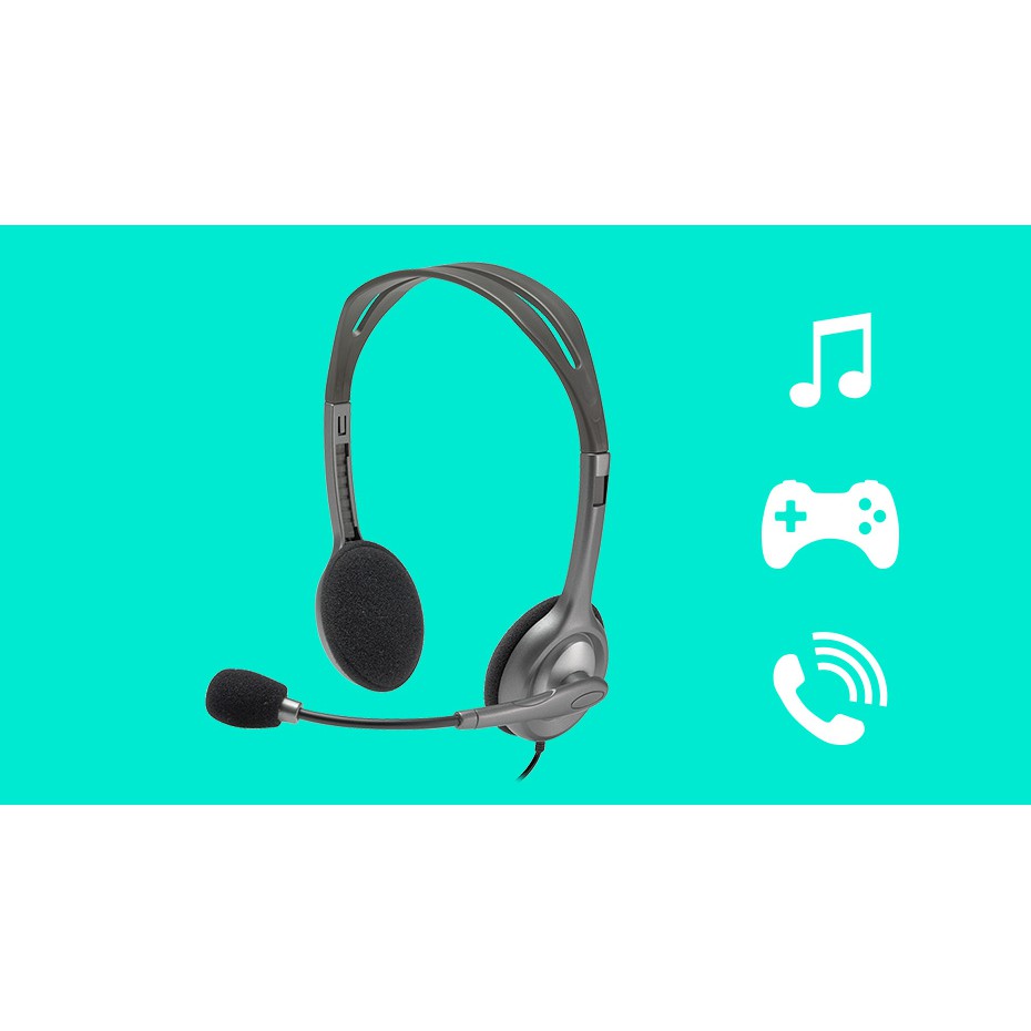 LOGITECH H110 Stereo Headset 2 Jack