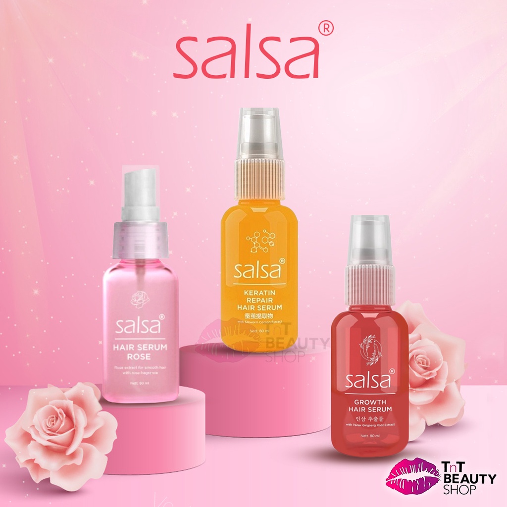 Jual SALSA Hair Serum Perawatan Rambut Keratin & Growth Treatment