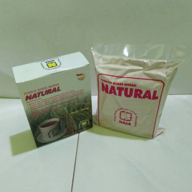 

Serbuk beras merah 250 gr