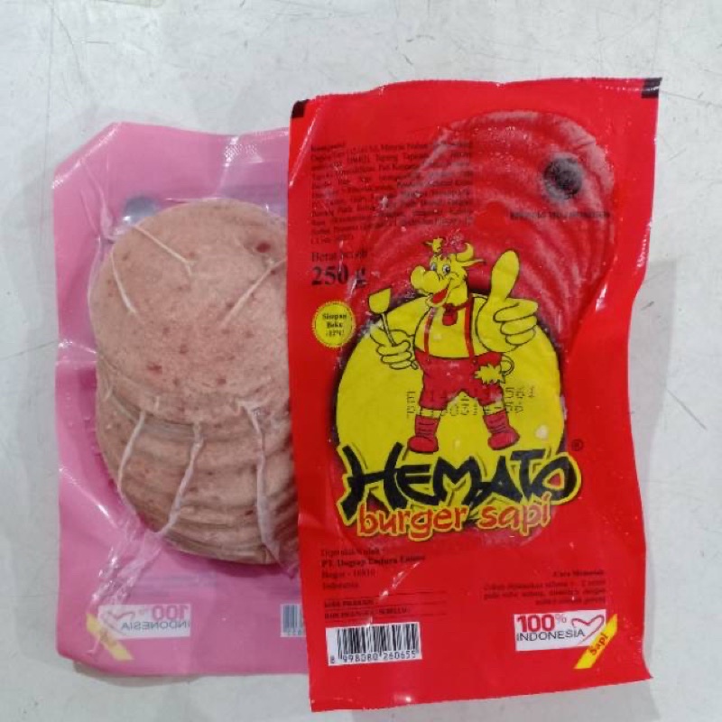 

HEMATO burger sapi 10s