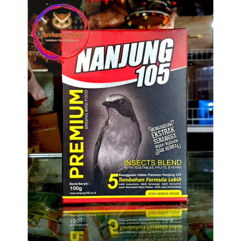 Jual Nanjung Merah Nanjung Premium Singing Bird Food Insects Blend With Vegetables Fruits