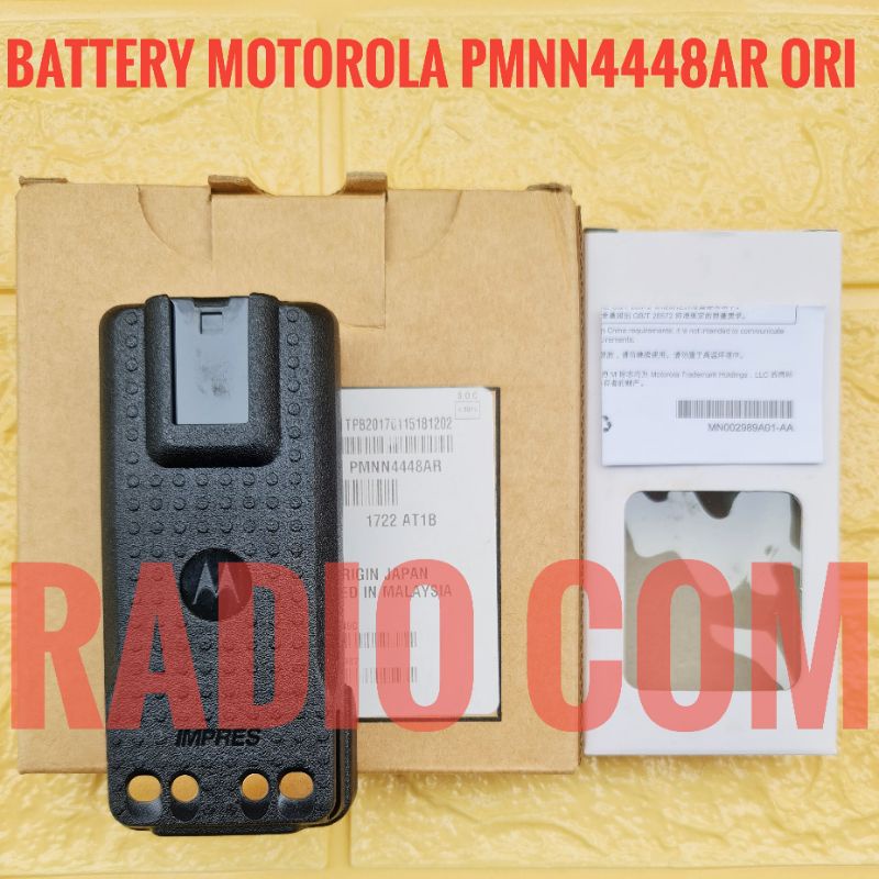 BATRE HT MOTOROLA APX1000 ORI BATERAI HT MOTOROLA APX 1000  XIR P8668 P8668i XIR P8620 APX2000 APX3000 IMPRES ORIGINAL