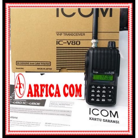 Jual Ht Icom Ic-V80 Garansi Resmi Original Murah