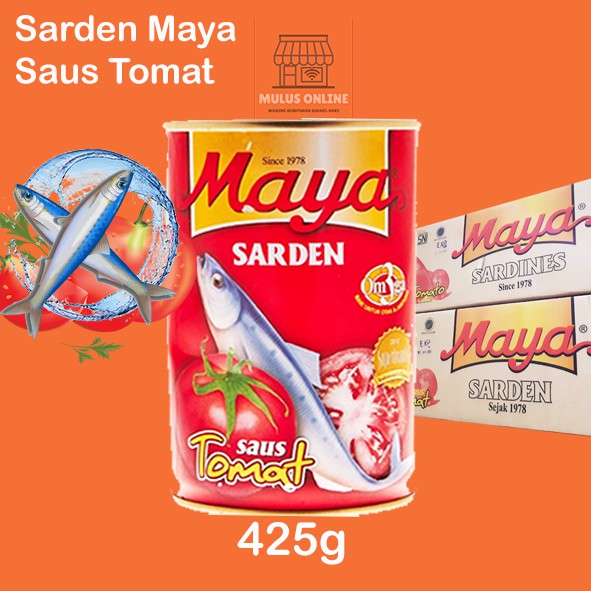 

Maya Sarden Saus Tomat Kemasan 425g Harga Grosir