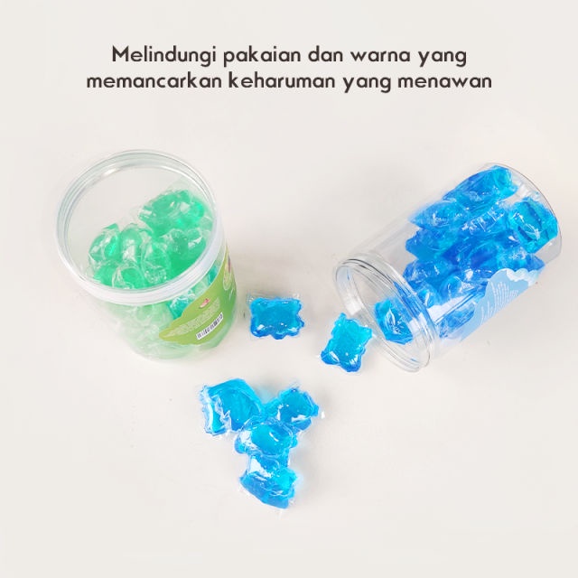 Laundry Gel Harum dan Bersih 30 Pcs