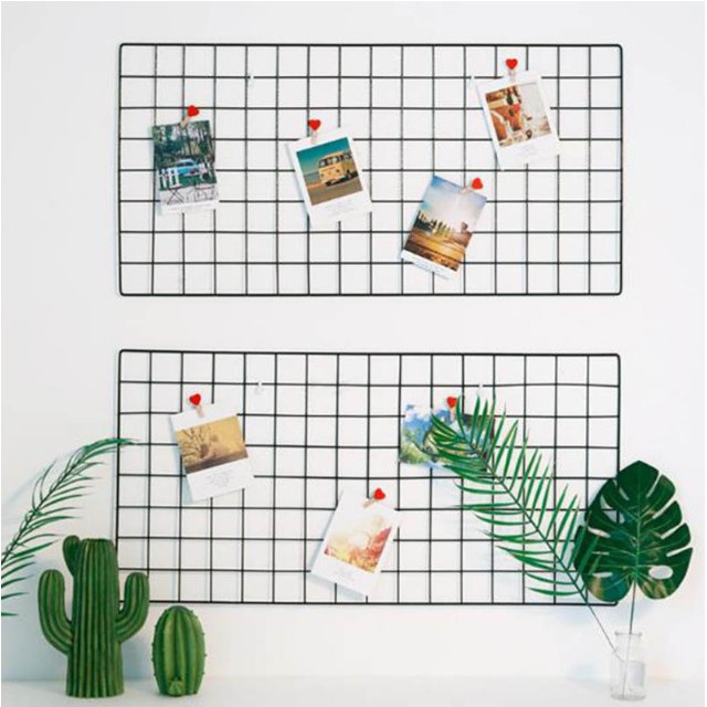 HIJANG 52 x 35 Grid Wall Wire Mesh / Hiasan Dinding Minimalis Murah